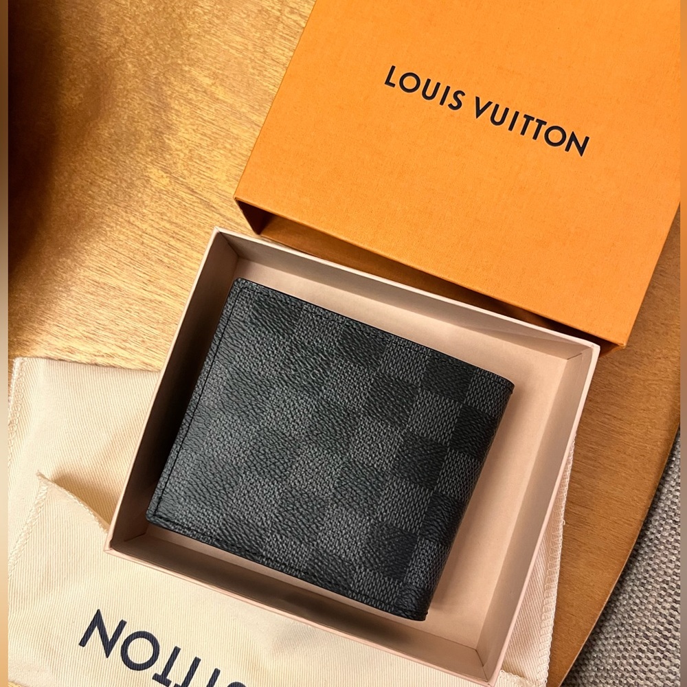 Louis Vuitton Marco Wallet in Eclipse